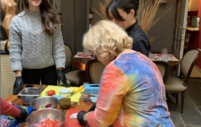 Greek Cooking Class with Market Visit and Lunch